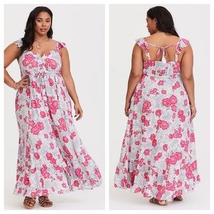 Torrid Floral Maxi Dress